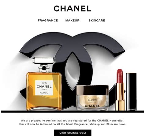 newsletter chanel|Chanel page.